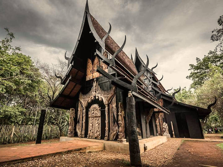 สถาปัตยกรรมที่โดดเด่นของบ้านดำ