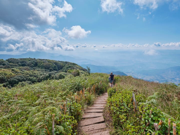 Trek on Kew Mae Pan Heaven Trail